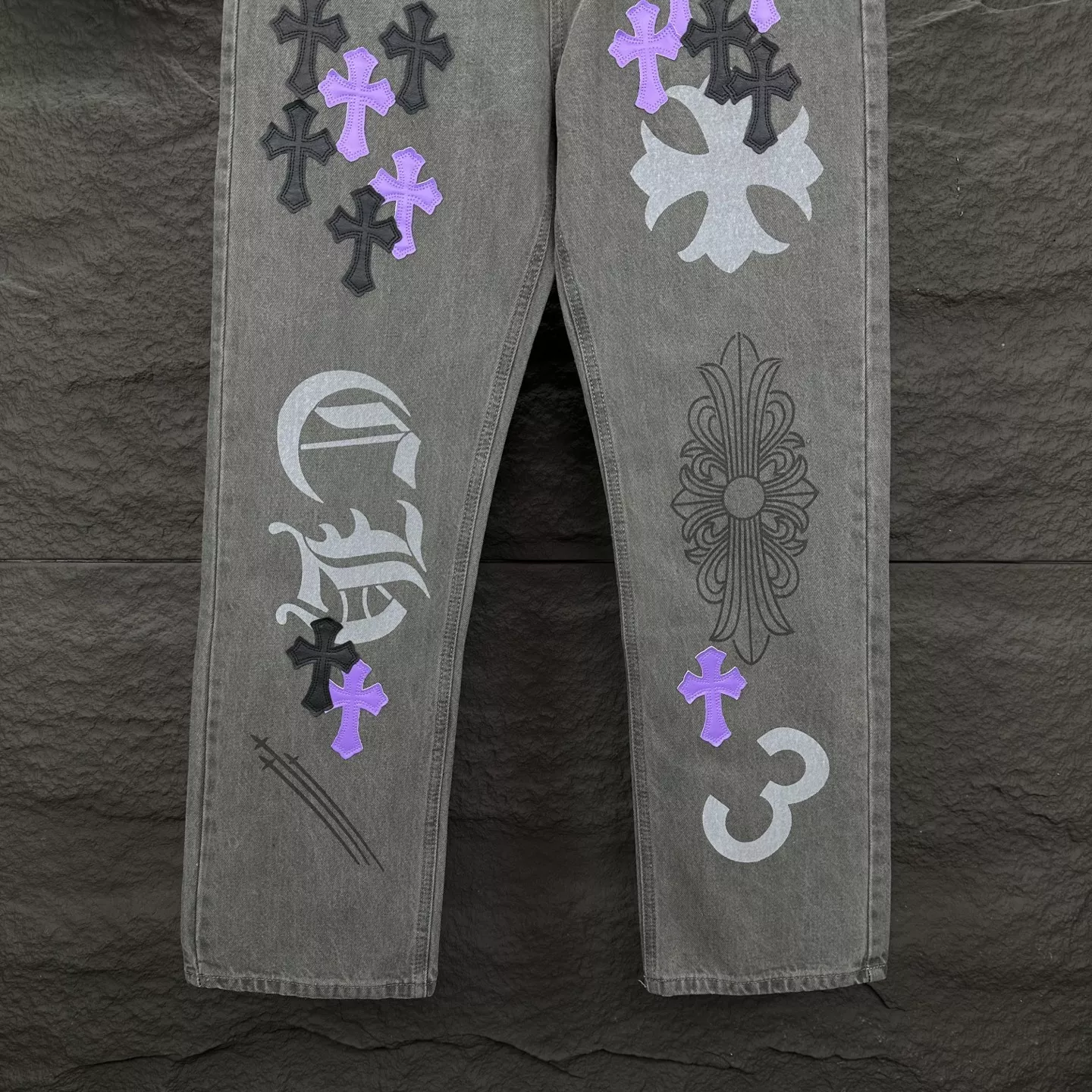 chrome hearts jeans pour unisexe s_12a21663